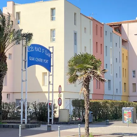 La Au Centre-port D'agde Apartamento